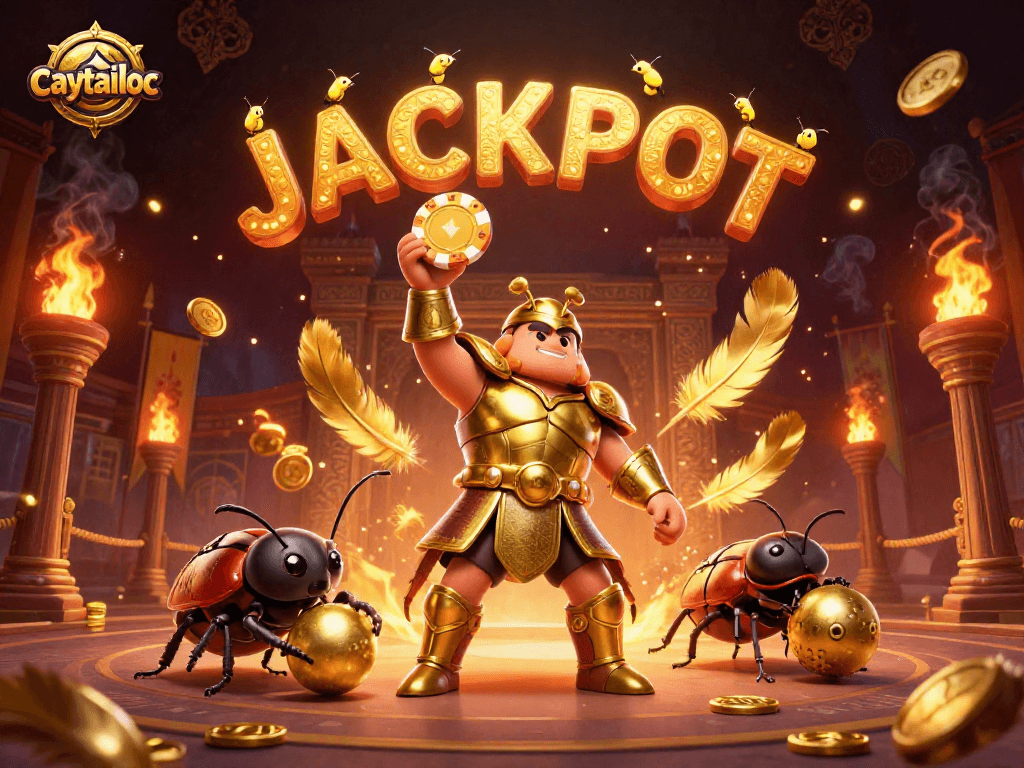 Experience excitement with caytailoc as the beetles celebrate a big Jackpot win!