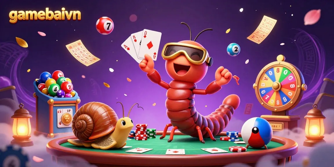 Experience exciting poker gameplay with gamebaivn featuring vibrant scenes, colorful cards, and dynamic gameplay.