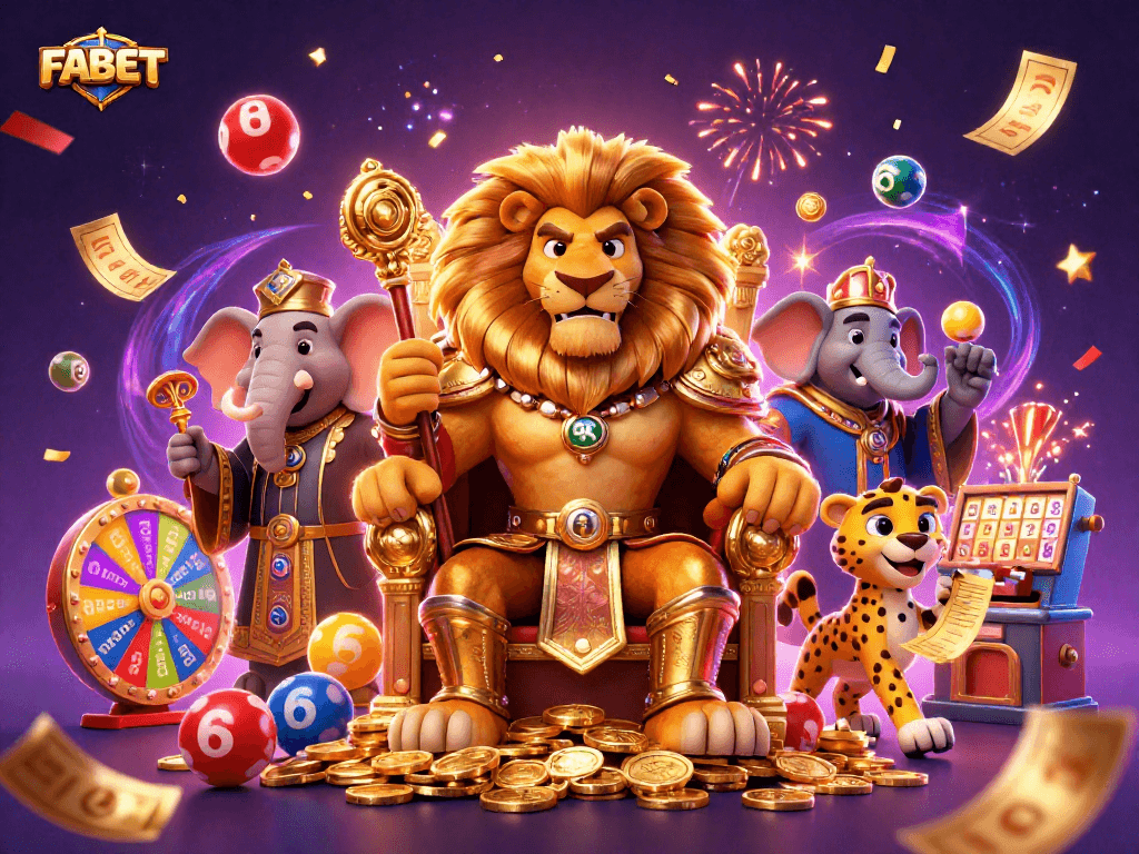 FABET engages players with thrilling lottery elements and vibrant game visuals.