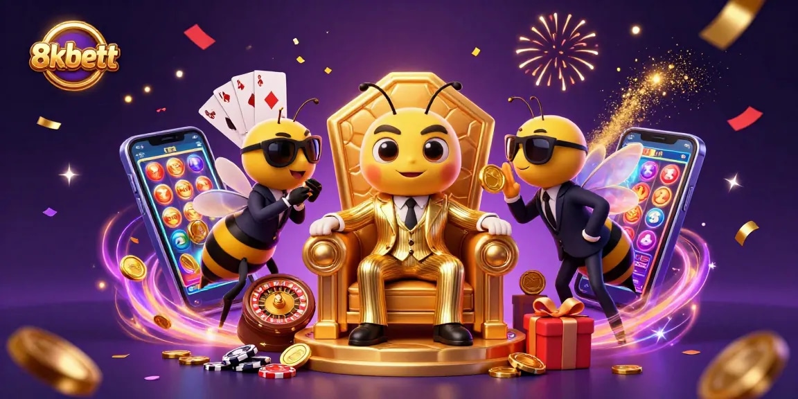 Play thrilling games with 8xbett featuring vibrant casino elements and unique characters.