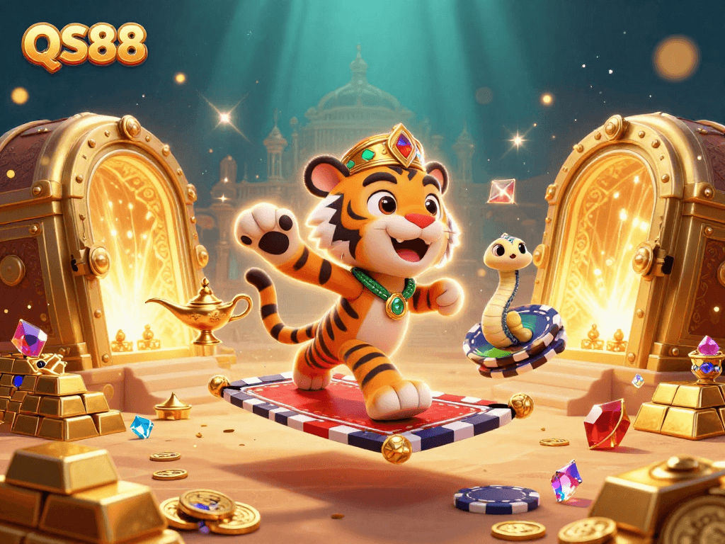 Experience the excitement of QS88's casino adventures with stunning visuals and rich detail.