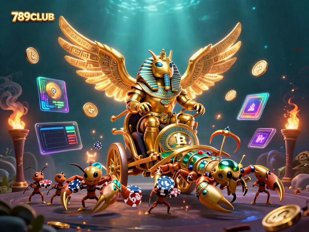 Experience thrilling gameplay at 789CLUB with vibrant 3D casino elements coming alive.