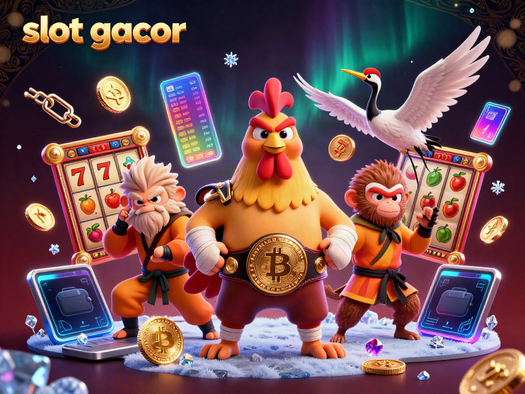 Experience slot gacor excitement with vibrant characters and dynamic game elements.