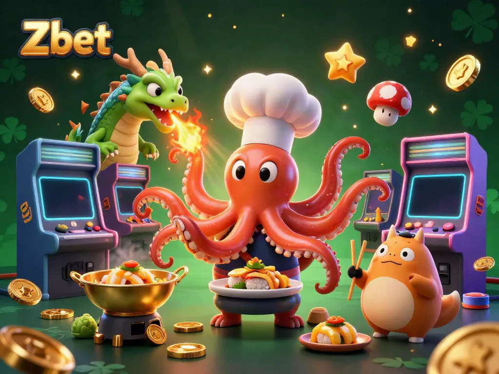 Zbet offers vibrant gaming experiences featuring dynamic characters in a rich casino-themed setting.