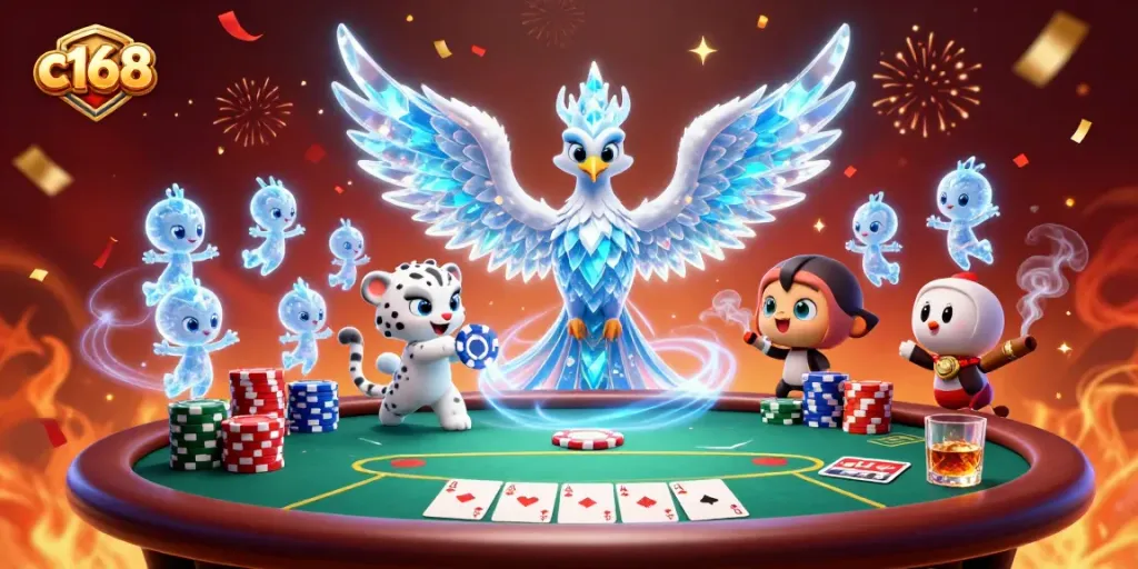 C168 gamers revel in a vibrant online casino scene with exciting poker elements.