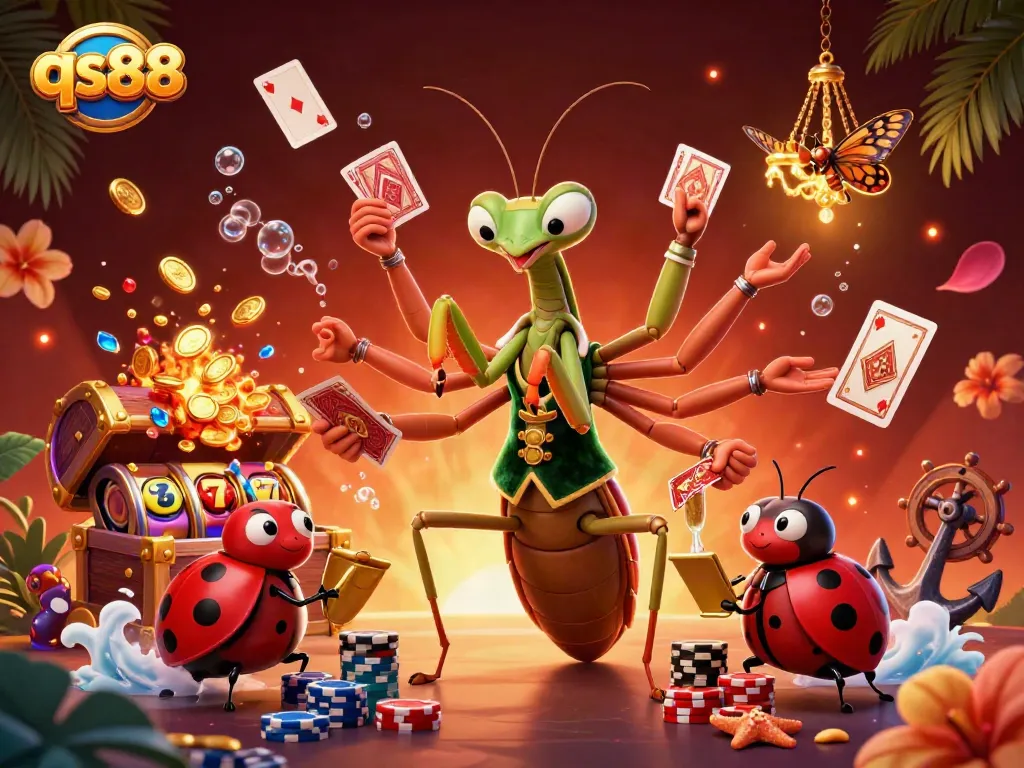 Experience thrilling moments at qs88 casino with vibrant characters and exciting games!