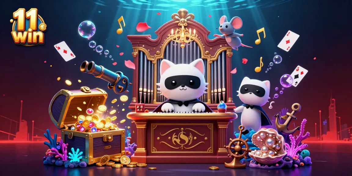 Experience thrilling gameplay at 11 win with vibrant casino characters and vivid elements.