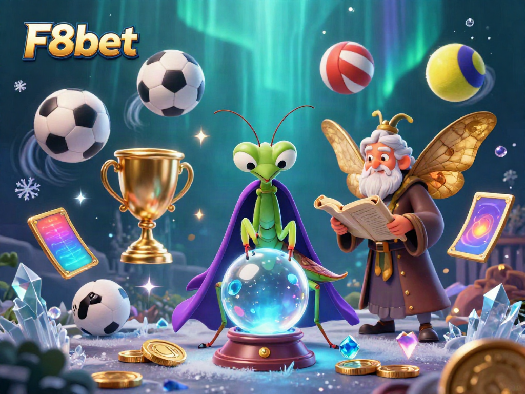 Experience the excitement of F8bet with dynamic sports elements and enchanting characters.