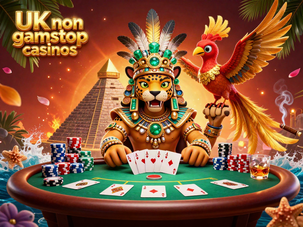 Experience the thrill of UK non gamstop casinos with vibrant gaming elements and engaging characters.