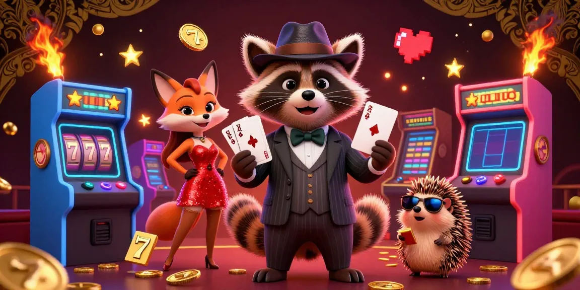 Experience May88's thrilling casino atmosphere with vibrant characters and engaging gaming elements.